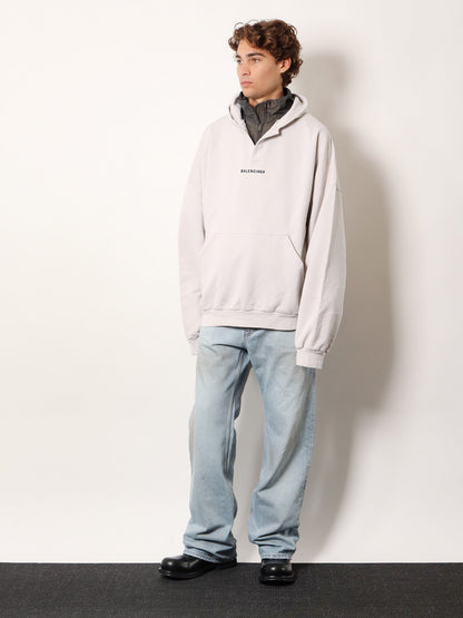 Balenciaga Cotton Hooded Sweatshirt