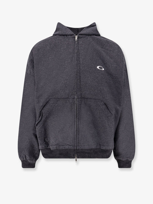 Balenciaga Tromphe L'oeil cotton sweatshirt - Anthracite