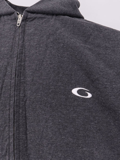 Balenciaga Tromphe L'oeil cotton sweatshirt - Anthracite