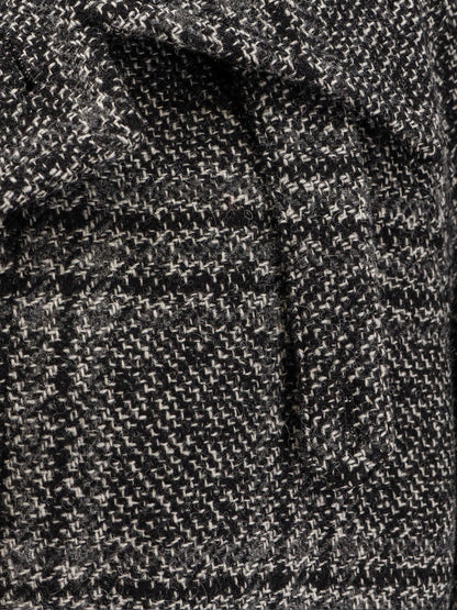 Balenciaga One Layer Raglan Wool Coat