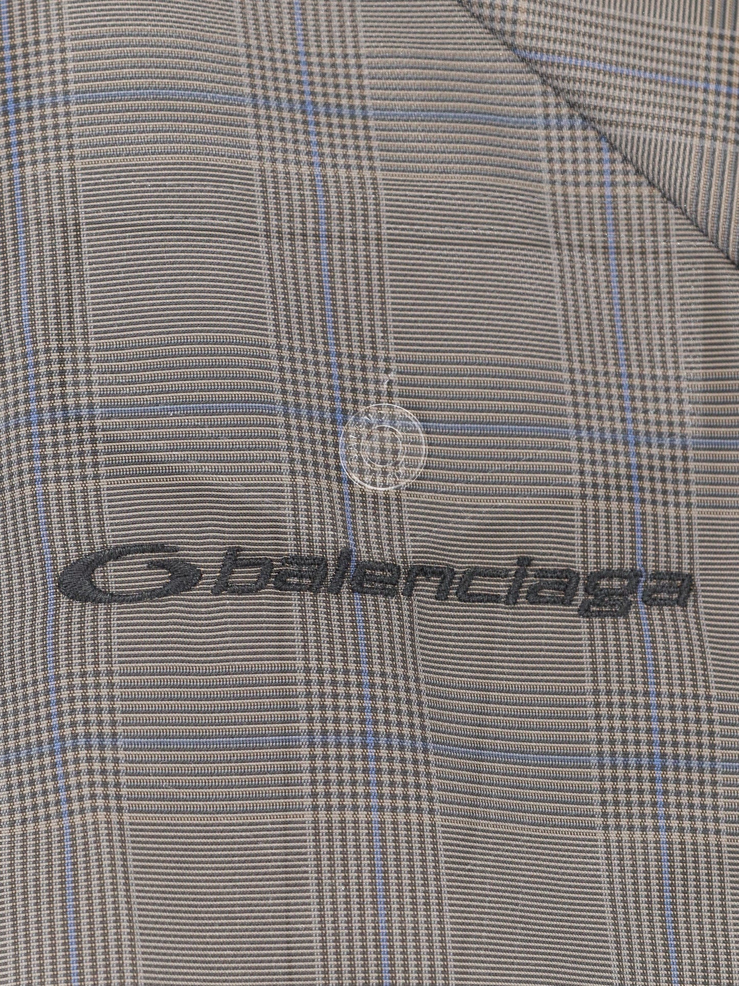Balenciaga Madras Nylon Jacket