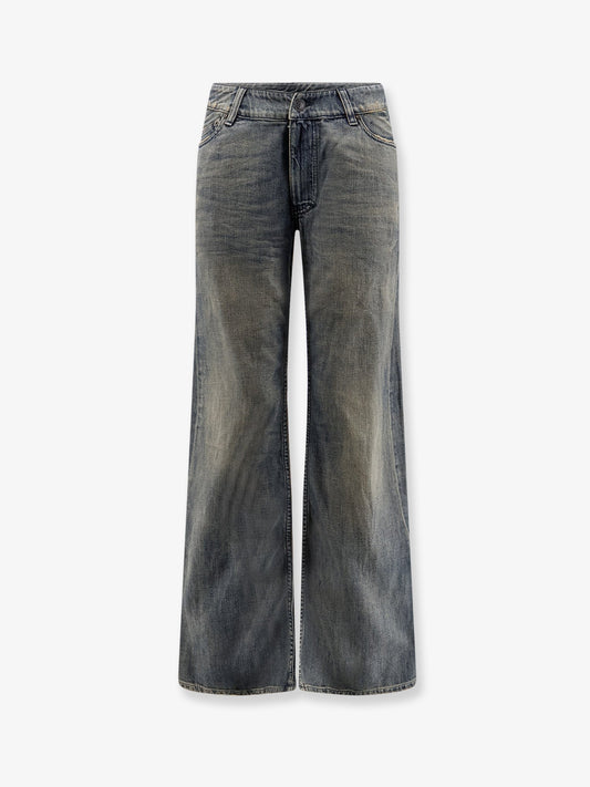 Balenciaga Curved Waist Pants Jeans