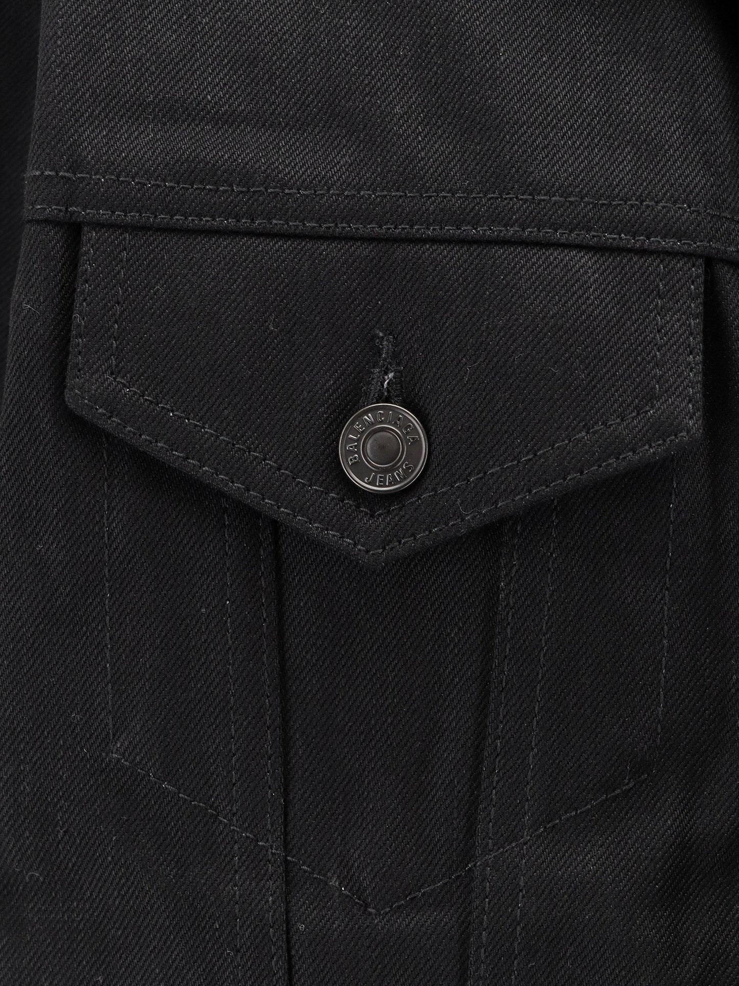 Balenciaga Standing Denim Jacket