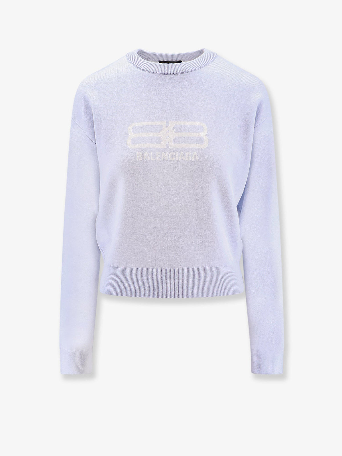 Balenciaga Wool and cotton blend sweater - Blue