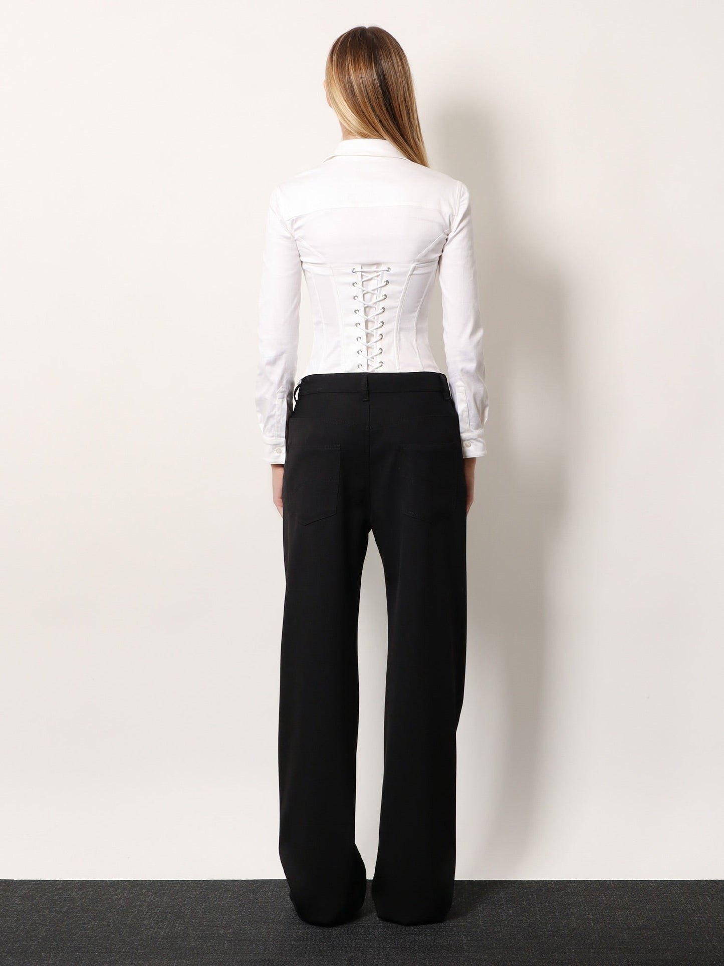 Balenciaga Stretch Wool Trousers