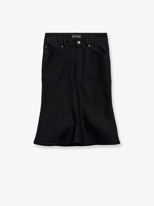 Balenciaga Cotton Midi Skirt
