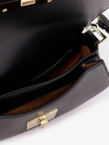 Boss Ariell Leather Shoulder Bag