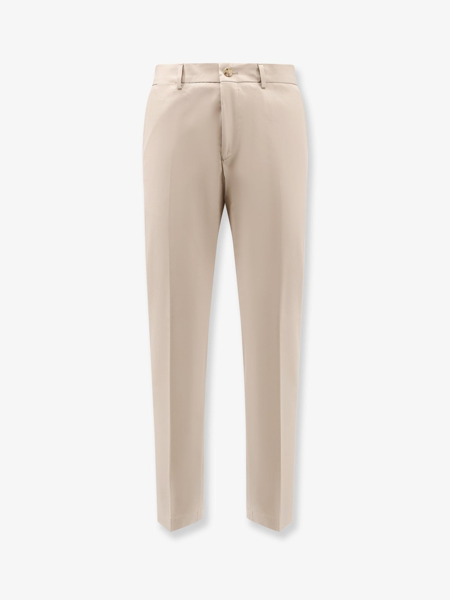 Boss Cotton And Silk Trousers