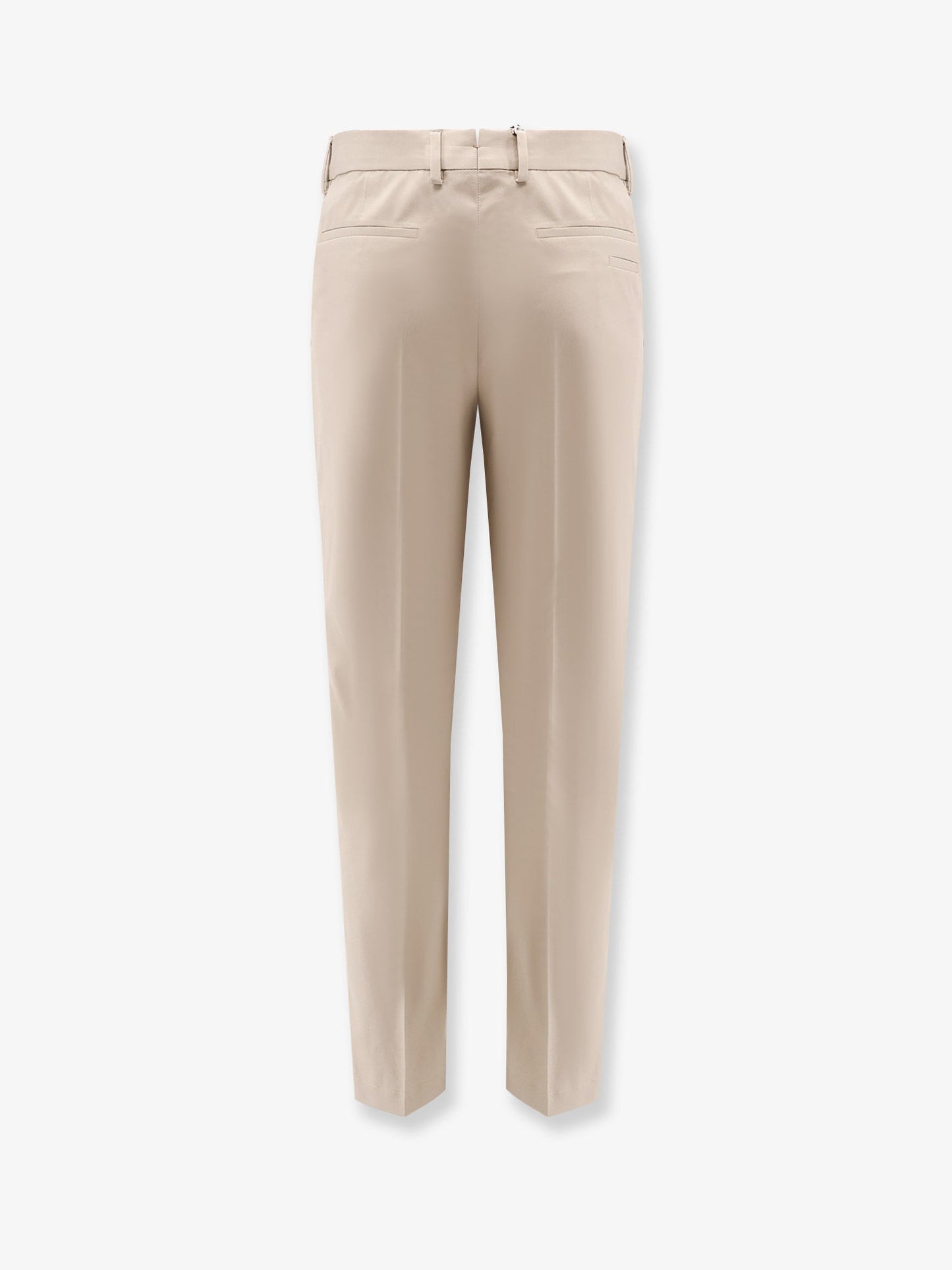 Boss Cotton And Silk Trousers
