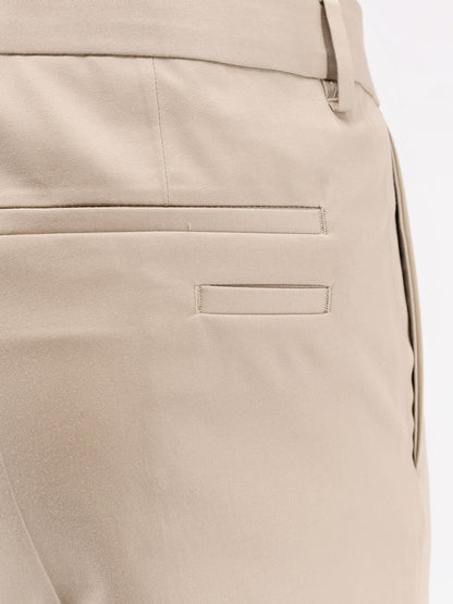 Boss Cotton And Silk Trousers