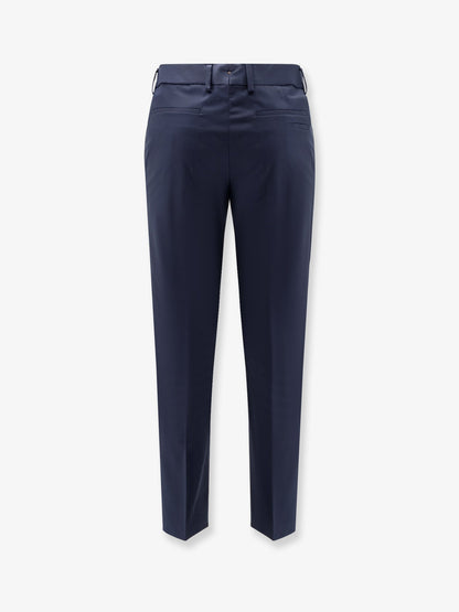 Boss Cotton And Silk Trousers
