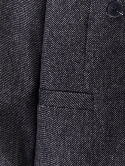 Boss Double Breasted Wool Blend Blazer