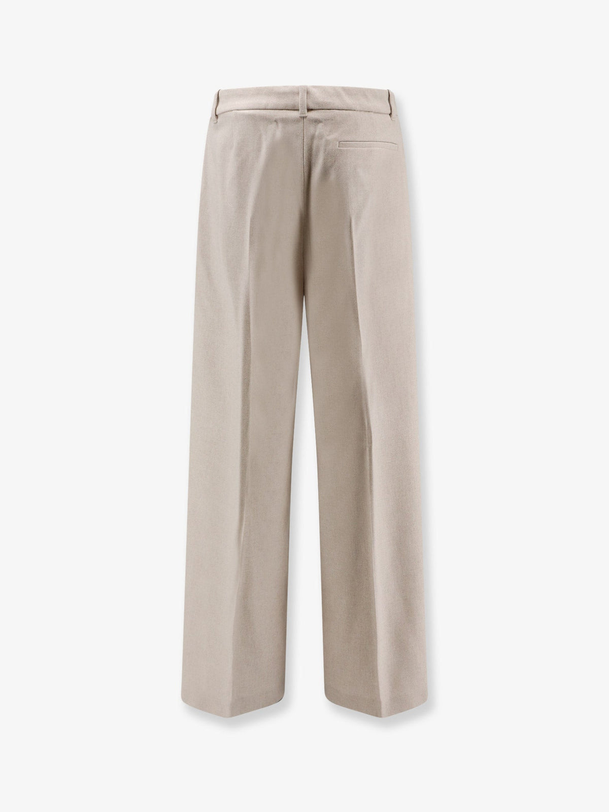 Boss Tiana recycled wool blend trousers - Open White