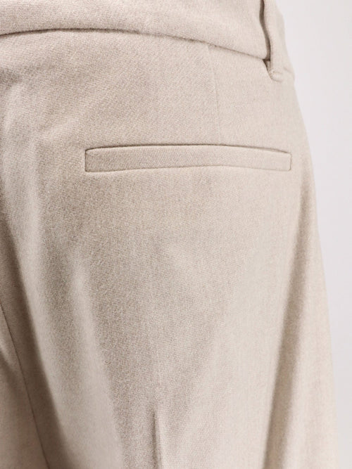 Boss Tiana recycled wool blend trousers - Open White