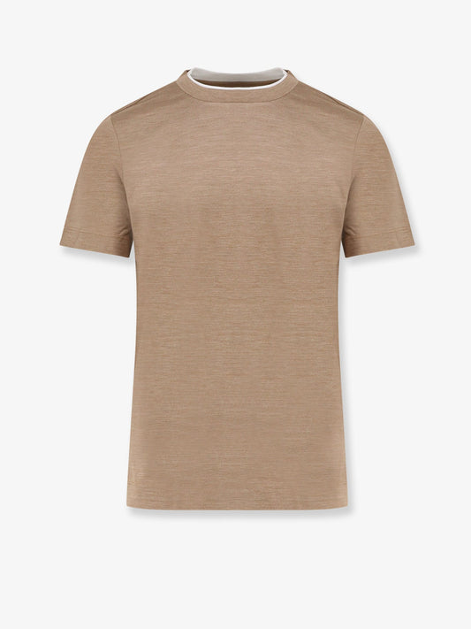 Boss Cotton And Silk T Shirt