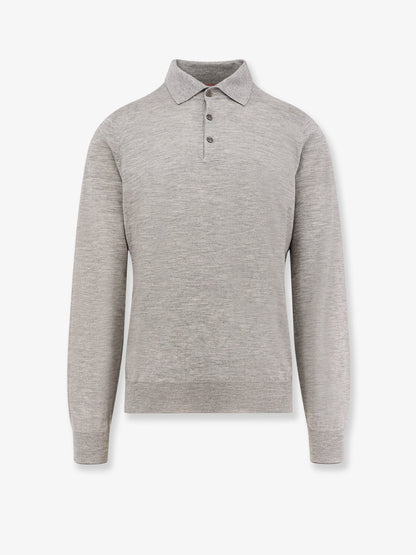Brunello Cucinelli Cashmere And Cotton Polo Shirt
