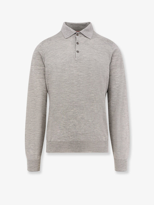 Brunello Cucinelli Cashmere And Silk Polo Shirt