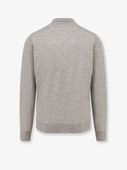 Brunello Cucinelli Cashmere And Cotton Polo Shirt