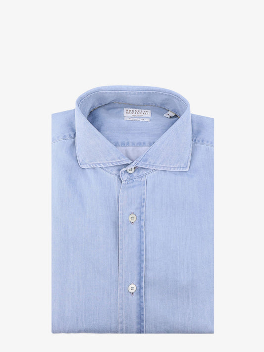 BRUNELLO CUCINELLI Cotton denim Shirt