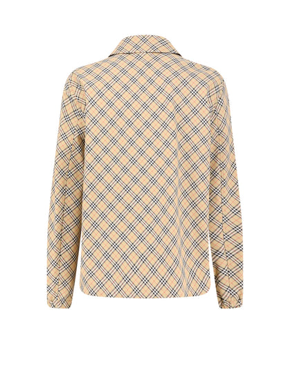 Burberry Slindon Jacket With Iconic Check Motif