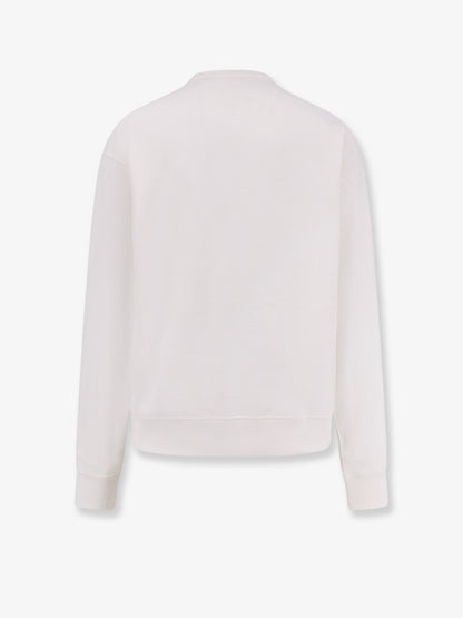 Burberry Cotton Sweatshirt With Logo Embroidery