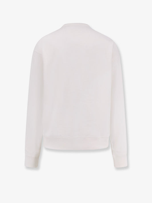 Burberry Cotton Sweatshirt With Logo Embroidery
