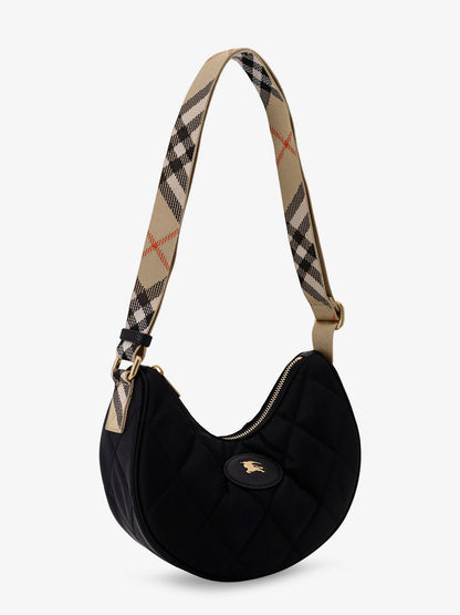 Burberry Horseshoe Nylon Shoulder Bag