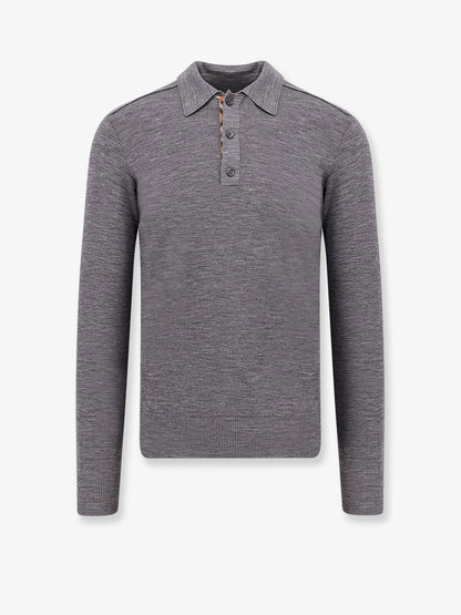Burberry Wool Polo Sweater