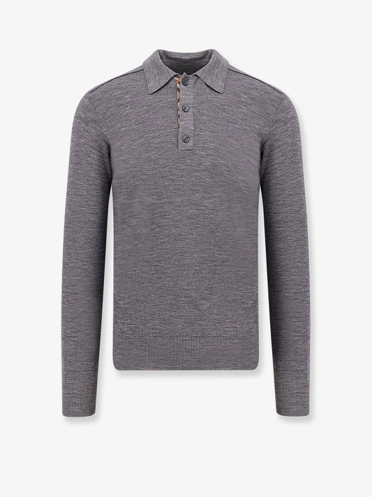 Burberry Wool Polo Sweater