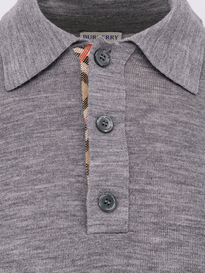 Burberry Wool Polo Sweater
