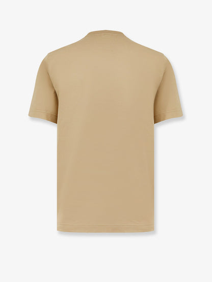 Burberry Cotton T Shirt With Logo