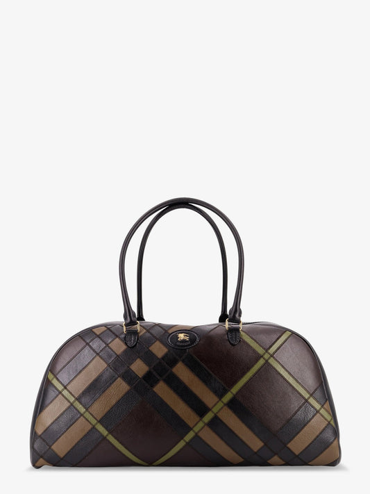 Burberry Bowling Highlands Extra Large Leather Bag