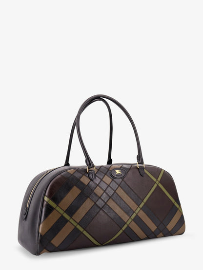 Burberry Bowling Highlands Extra Large Leather Bag