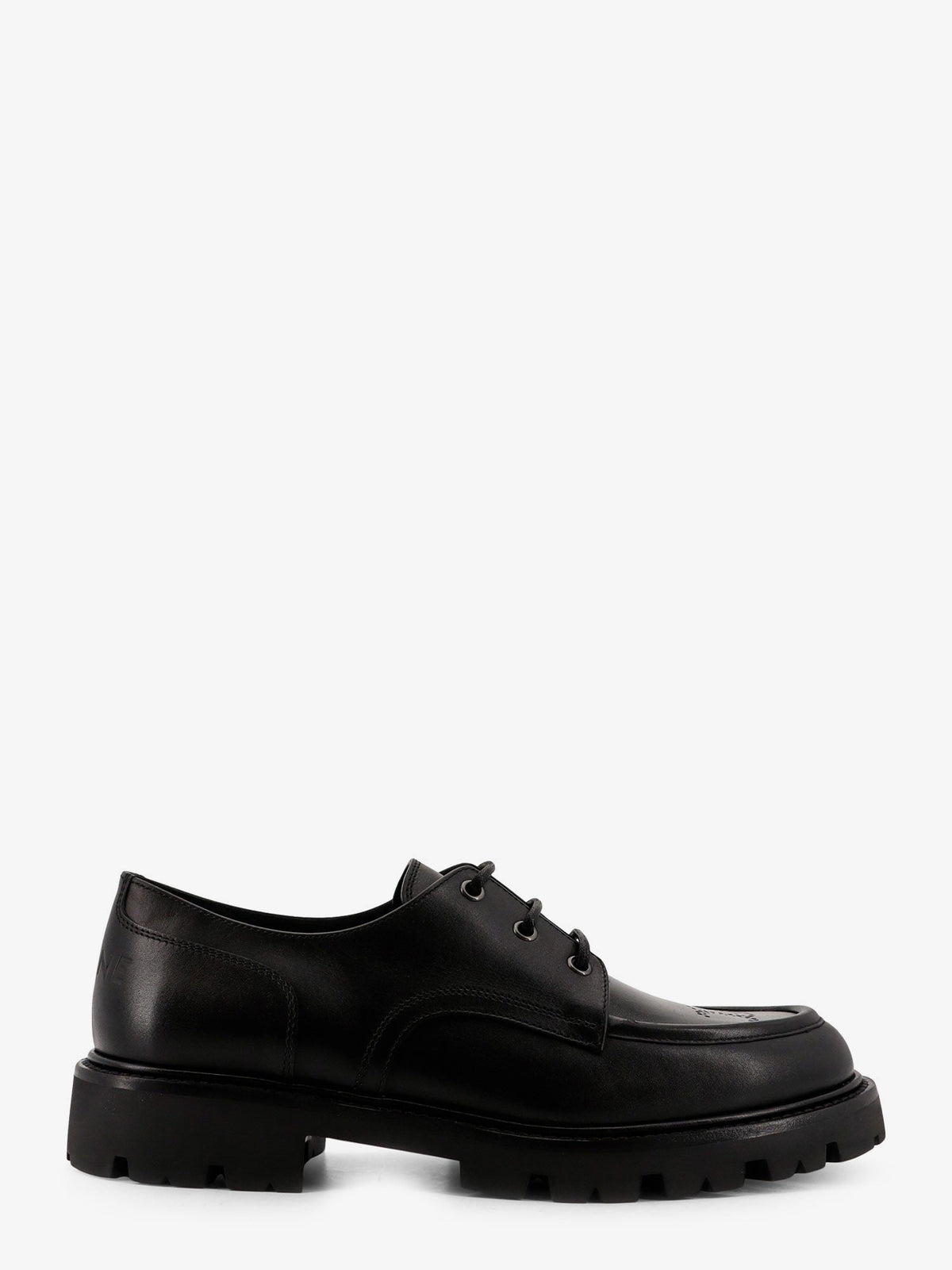 Celine Derby Margaret leather lace-up shoes - Black