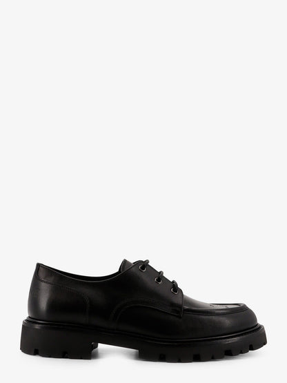 Celine Derby Margaret leather lace-up shoes - Black