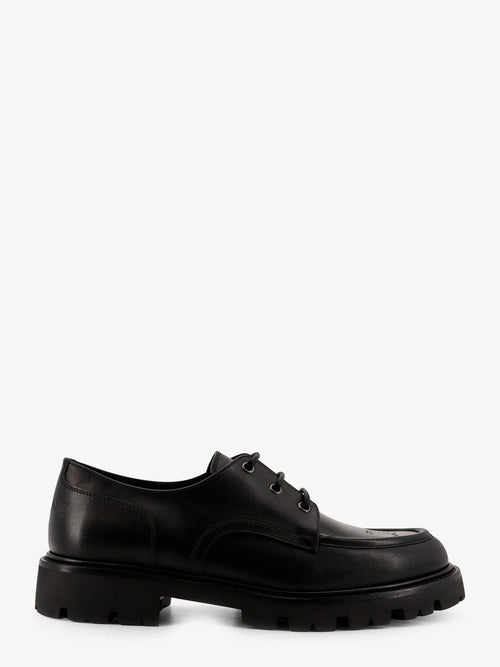 Celine Derby Margaret leather lace-up shoes - Black