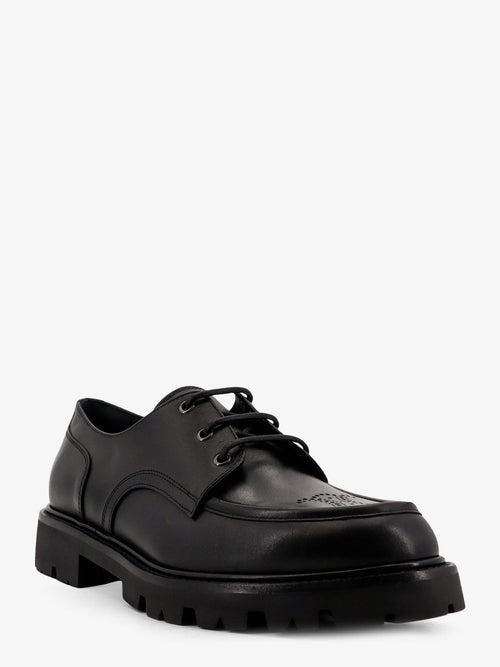 Celine Derby Margaret leather lace-up shoes - Black