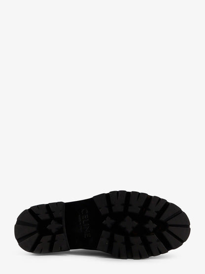 Celine Derby Margaret leather lace-up shoes - Black