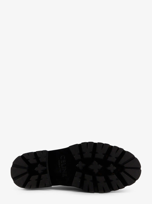 Celine Derby Margaret leather lace-up shoes - Black