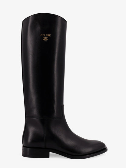 Celine Anais leather boots - Black