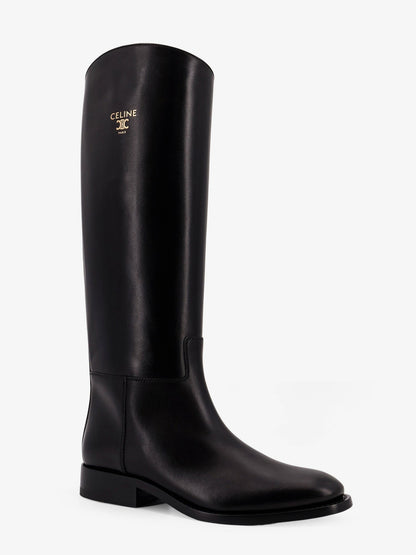 Celine Anais leather boots - Black