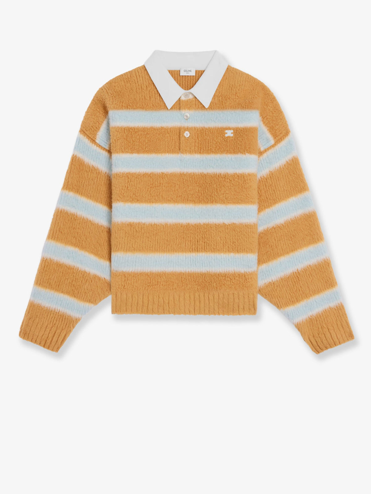Celine Cotton blend polo shirt - Ochre