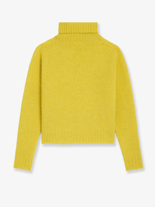 Celine Wool turtleneck with Triomphe embroidery - Jaune