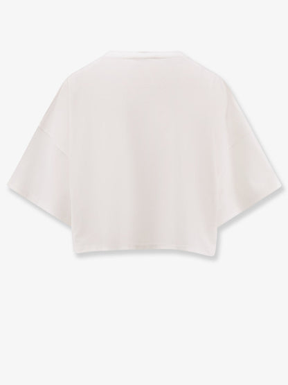 Chloe' Cropped Cotton T Shirt