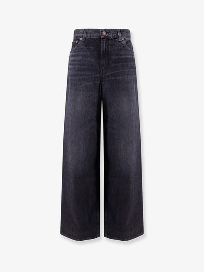 Chloe' Jeans With Iconic Leather Logo Tag