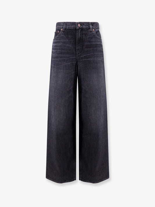 Chloe' Jeans With Iconic Leather Logo Tag