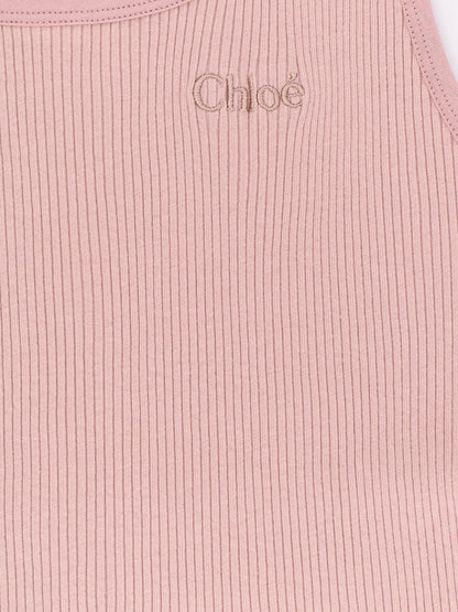 Chloe' Ribbed Cotton Top