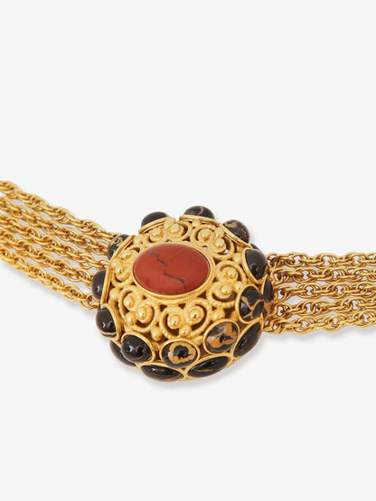 Chloe' Chloé Magnificent Brass Necklace