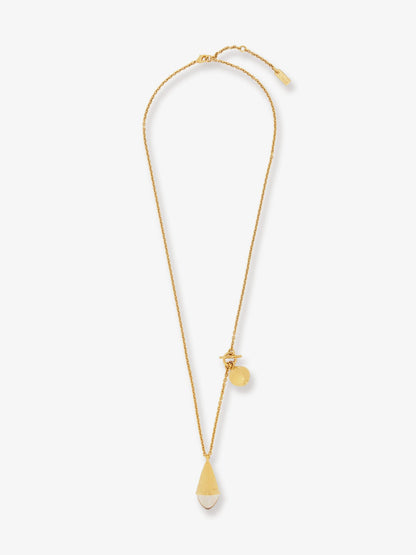 Chloe' Chloé Prism Brass Necklace