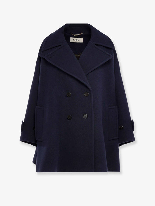 Chloe' Virgin Wool Blend Coat